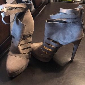 Ankle high booties